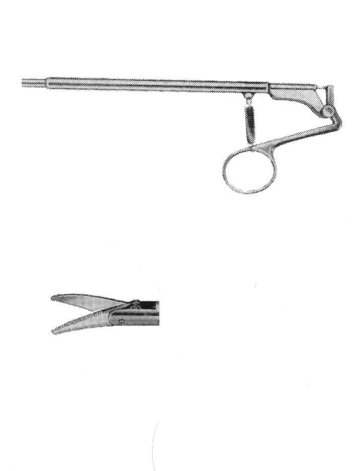 İZOLESİZ MAKAS C MODEL SAPLI ÇAP : 5MM L:36CM